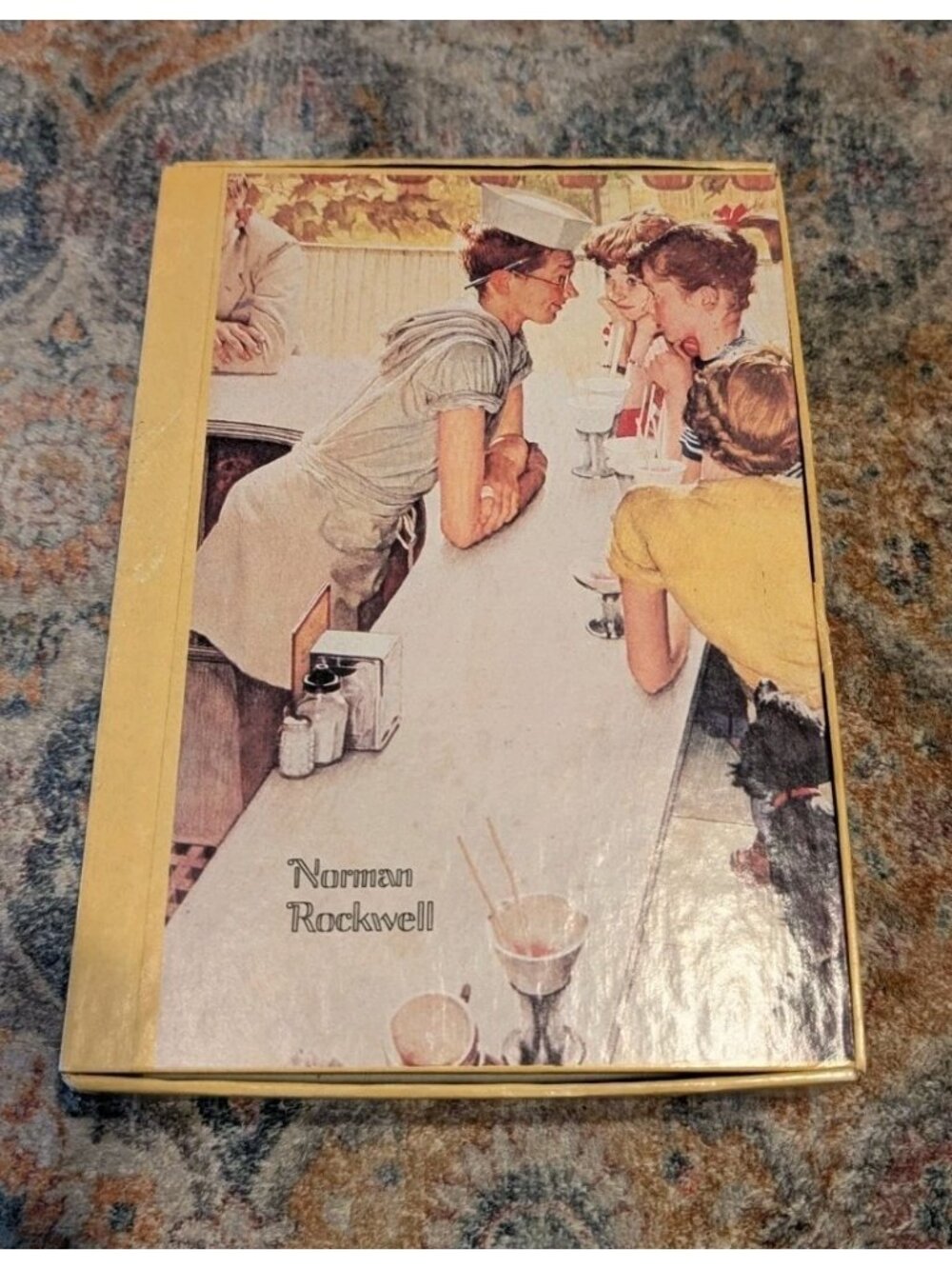 Vintage Norman Rockwell Collector's Box - Box Only